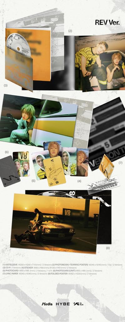 Amazon.co.jp: V8 Vernon The 8-1st Mini Album V8 CD (Random ver