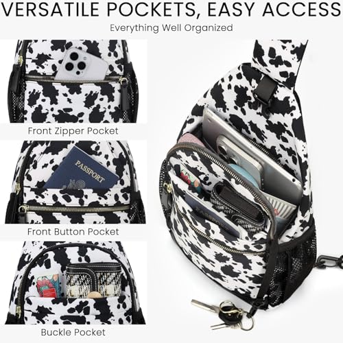 Image of Vankor Small Crossbody Purses Bags for Women Men Travel, Chest Sling Bag Women Casual Cross Body Bag for Woman Sling Backpack