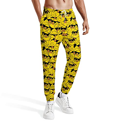 Joggers for Men Funny Pants Casual Track Pants Rave Outfit Athletic Trousers3