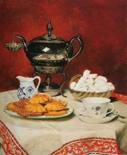 Affiches d'art nature morte au thé pour sublimer un salon chaleureux