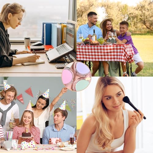 Prreal Matte Blusher, Highly pigmented Blush Powder, Natural-Looking Blusher, Breathable Blush Palette, Skin-Friendly Blusher for cheeks makeup #05 Pink - Image 7