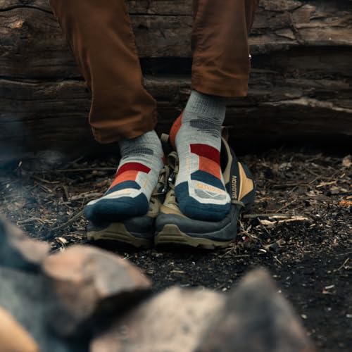Image of GRIP6 Crew Socks - Merino Wool Socks Made in the USA, Lightweight Wool Hiking Socks, Crew Socks for Men and Women