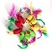 SMELL & SMILE Lot de 18 jouets pour chats, souris pour chats, queue de plumes