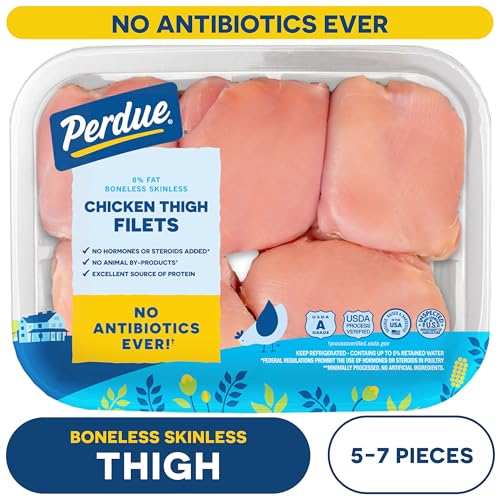 PERDUE Fresh Boneless Skinless Chicken Thighs, Weight Varies