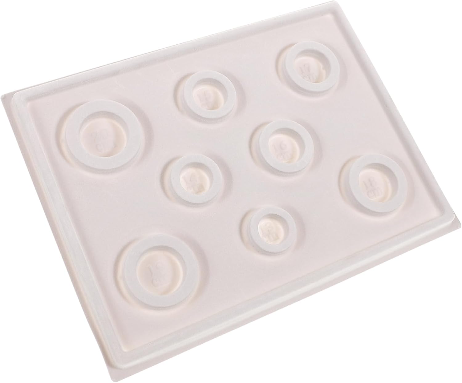 Uonlytech DIY Jewelry Bead Design Board Multi Functional Organizer Tray for Bracelets Anklets Making Convenient Beading Tool for Jewelry Creators Durable Design
