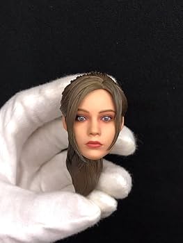 Amazon.co.jp: 200 1/6 公式 クレア バイオハザード RE2 ヘッド 女性