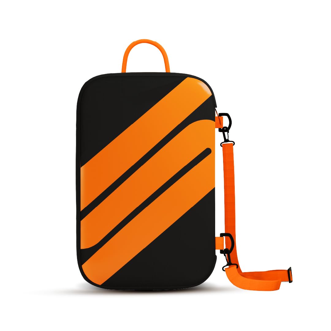 Premium Shoe Bag for Travel - Fits Sneakers Up to UK Size 12, Removable Crossbody Strap, Airflow Vents & Extra Pockets With 5mm Thickness-image-31