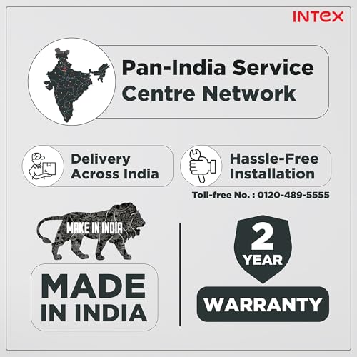 Image of Intex Aero Jet 1200MM Ceiling Fan with High Speed 380 RPM | 210 CMM Air Delivery, Double Ball Bearing Motor | Rust Proof Body, Inverter Compatible | Low Noise Operation, 24 Month Warranty (White)