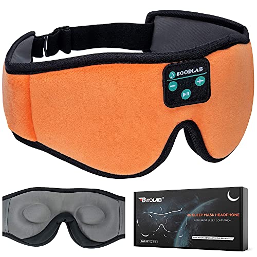 Masque de sommeil 3D Bluetooth ergonomique en tissu ultra doux