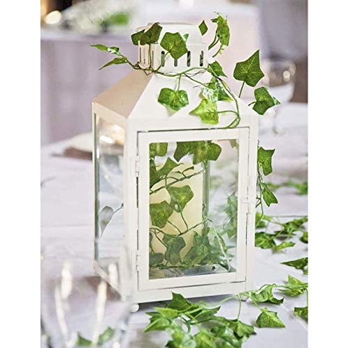 ZWYOQI Ghirlanda di piante artificiali da appendere, 51,2 m, foglie finte per foglie, per matrimoni, feste, giardino, casa, cucina, ufficio, decorazione da parete (anguria/24 fili