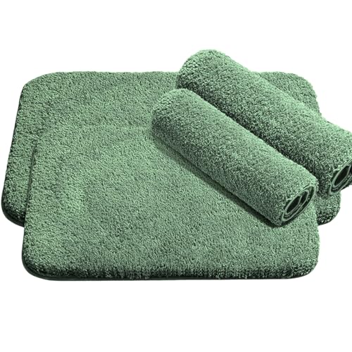 kutunu® - Aquamarine 60x120 cm - Premium Badematte Rutschfester Badezimmerteppich...