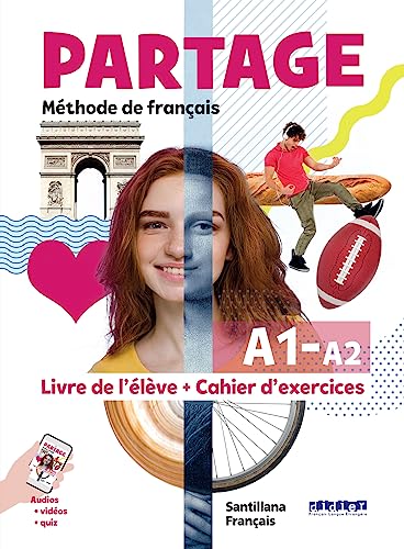 PARTAGE A1/A2 LIVRE+CAHIER