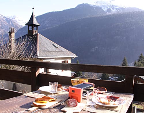 Raclette 2 personnes LITTLE BALANCE Meuuuh...! Brique - vue 7