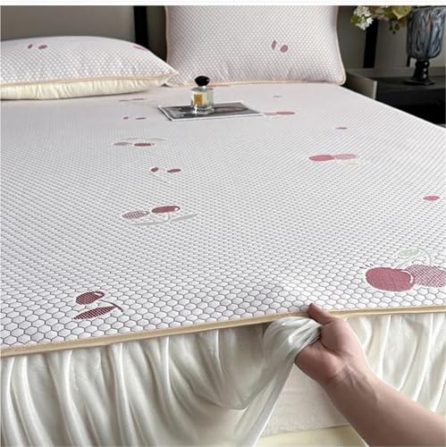Faldón de cama doudou impreso de 3 piezas con efecto frío 3D 3