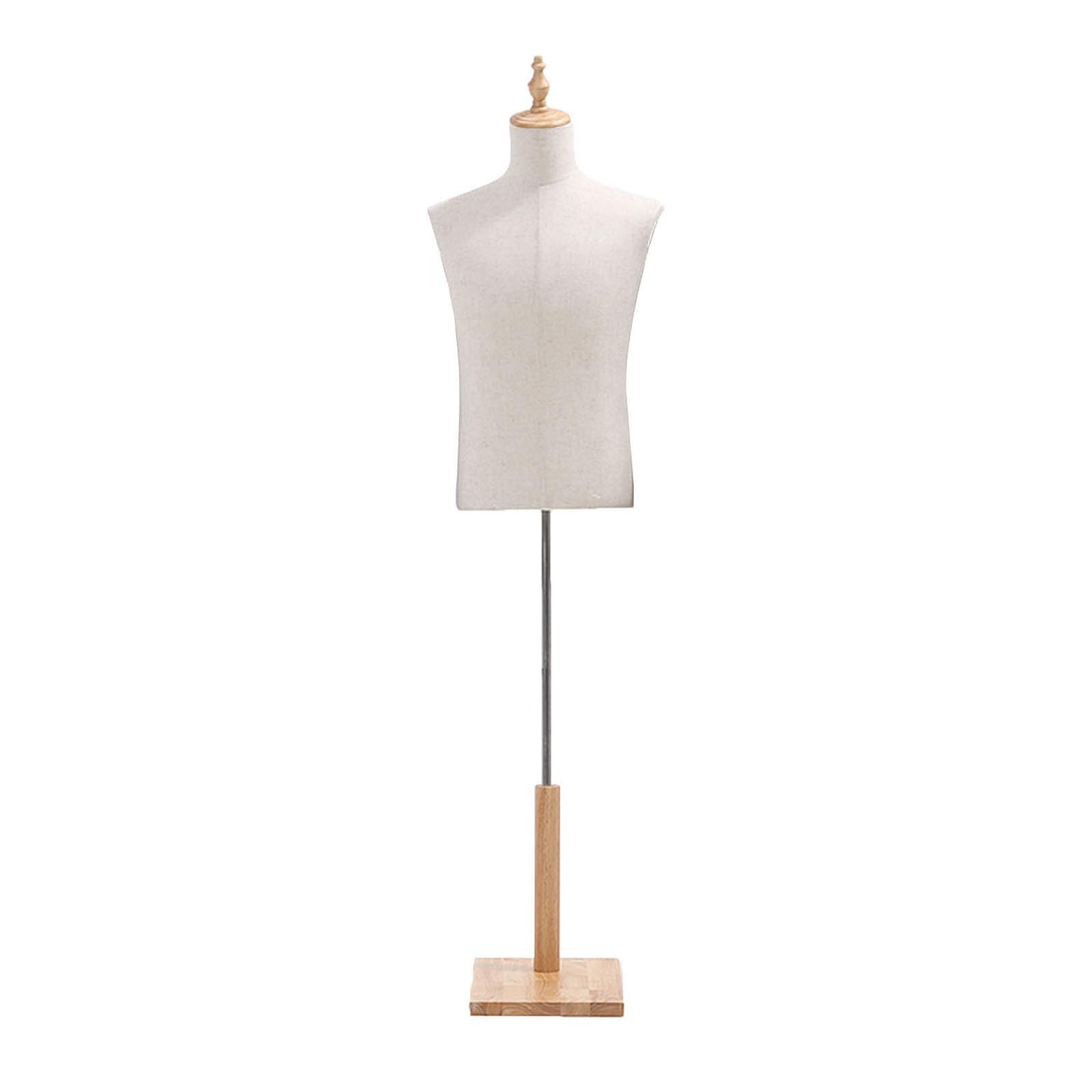 Maniquí masculino medio termino ZRY vestidor y soporte de exhibición para ropa