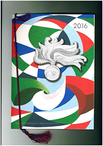 CALENDARIO STORICO DA COLLEZIONE DELL'ARMA DEI CARABINIERI ANNO 2016 CON CORDONCINO ORIGINALE