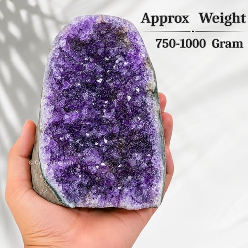 Image of Amethyst Crystal Stone Certified Cluster, 750 to 1000 Gram