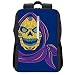 Produktbild He Man Skeletor Sugar Skull Rucksack Daypack Bookbag Laptop Schultasche mit USB-Ladeanschluss