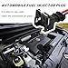 Sandfren Car Fuel Injector Connector, 8PCS Waterproof Vehicle Fuel Injector with Extended Pigtail Wiring Harness, Plug and Play Auto Electrical Plug Replacement, Universal for Most Cars