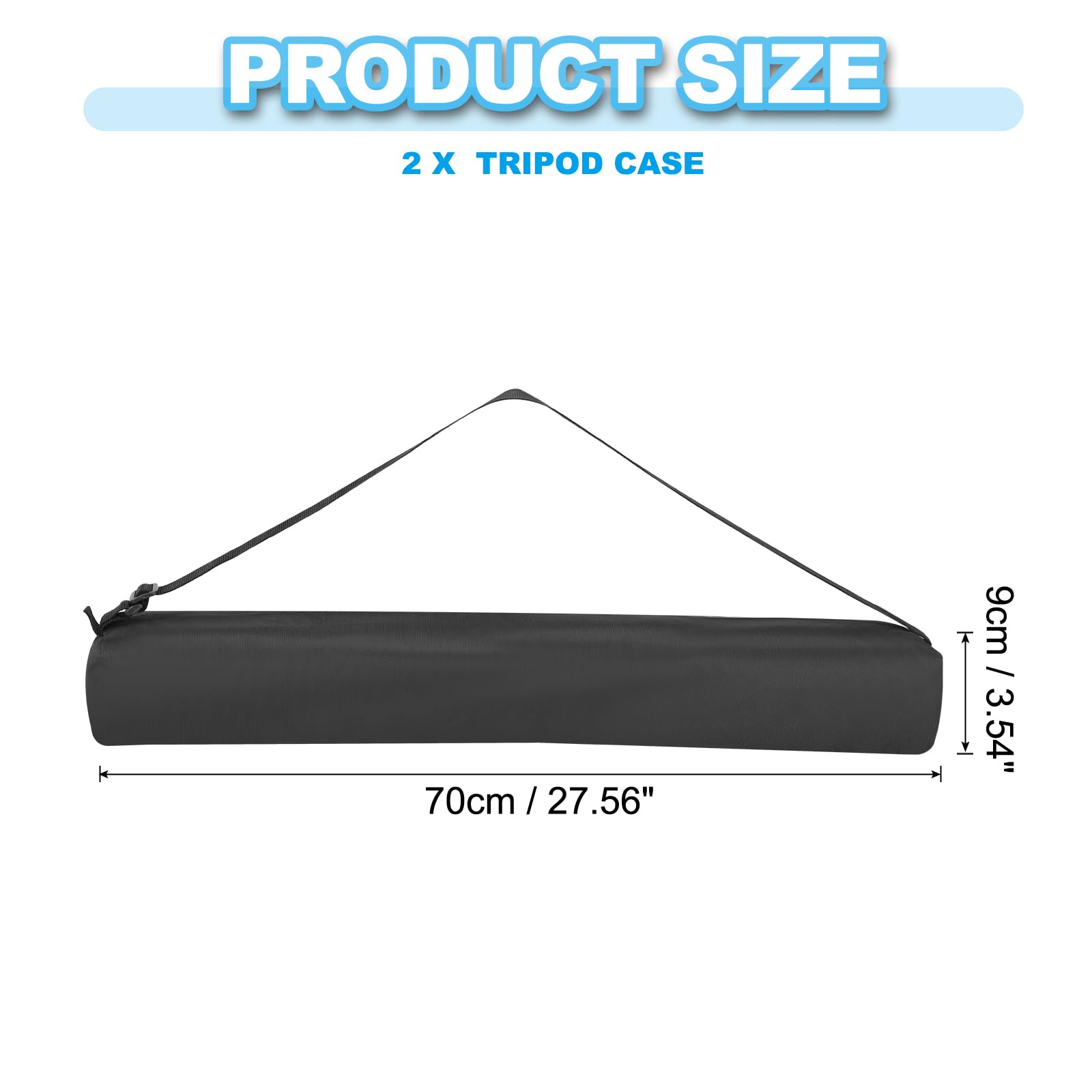 PATIKIL 27.56"x3.54" Tripod Carrying Case - Image 2