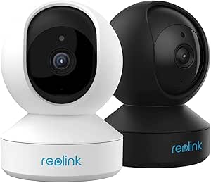 REOLINK 5MP Indoor Security Camera E1 Pro+E1 Pro-B plug-in Camera Support 2.4/5 GHz WiFi, 360 Degree Baby/Dog Monitor with Auto Tracking, Person/Pet Detection, Night Vision, 2 Way Audio, Local Storage asin的图片