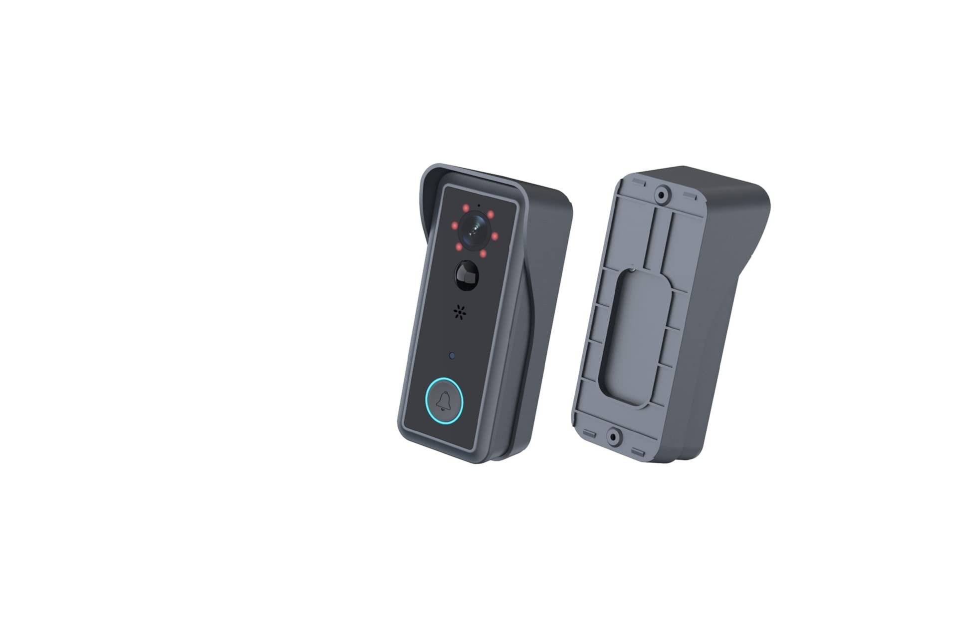 Wideodomofon, Tuya Inteligentny Dzwonek Do Drzwi O Niskim Poborze Mocy Humanoidalny Filtr Alarm PIR HD 1080p Zdalne Budzenie