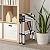 Telescoping Ladder Aluminum Alloy Telesladder Household Folding Step Ladder Herringbladder for Indoor Multifunctional 5 Ladder Thickening and Lifting Extension Ladder/Black/6 Step