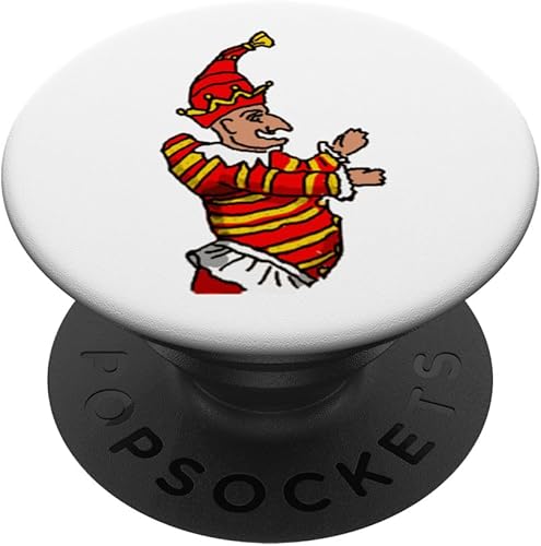 Marionette Puppeteer Puppet Payaso bufón PopSockets intercambiables PopGrip