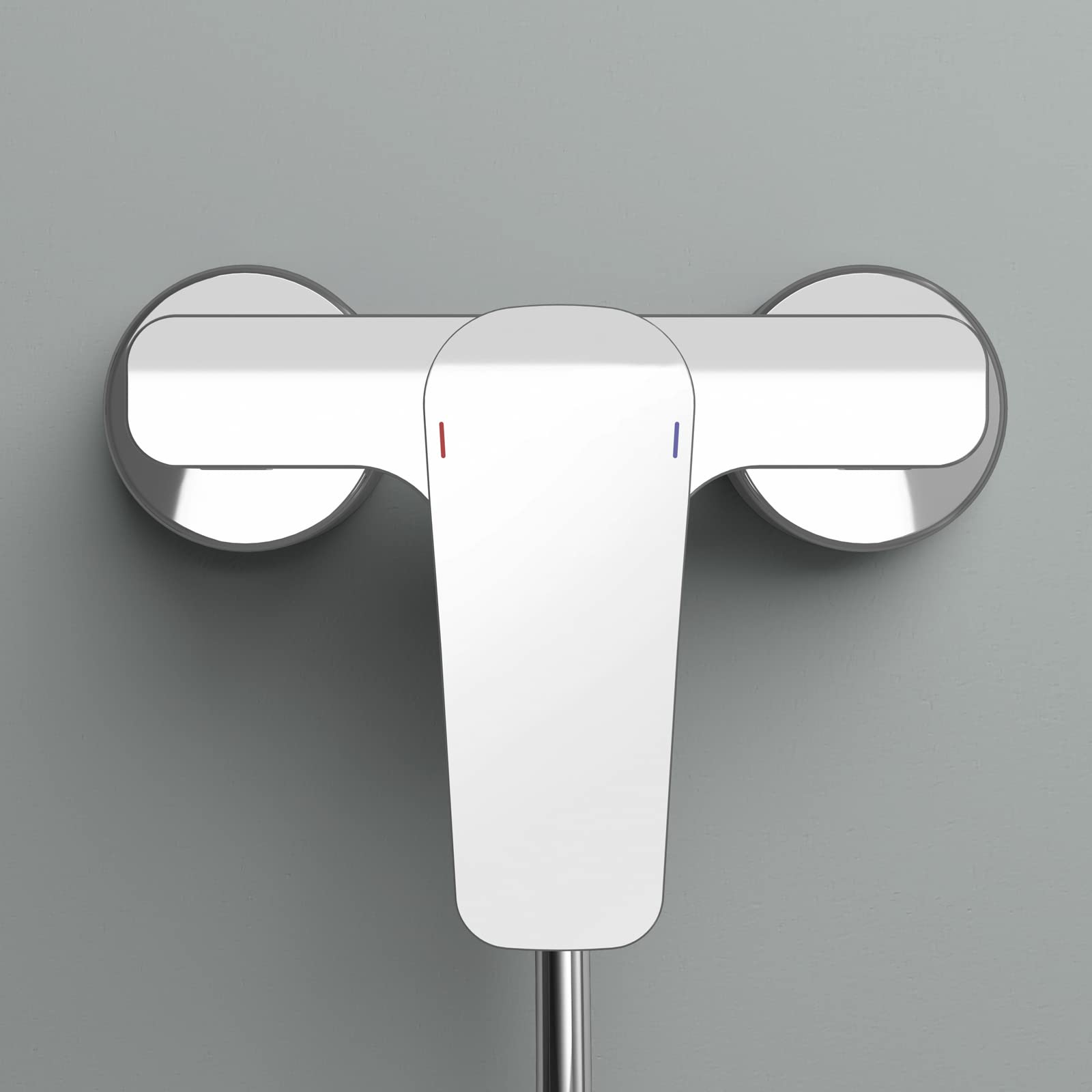 Ideal Standard B0716AA Ceraplan III Miscelatore monocomando esterno vasca/doccia no accessori, cromato