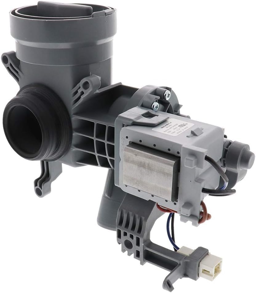 Washer Drain Pump Compatible with Maytag MHW3505FW1 MHW4000BW2 MHW4100DW0 MHW4200BG2 MHW4200BW2 MHW4300DC0 MHW4300DW0 MHW5100DC0 MHW5100DW0 MHW5400DC0 MHW5400DW0 MHW5500FC0 MHW5500FC1