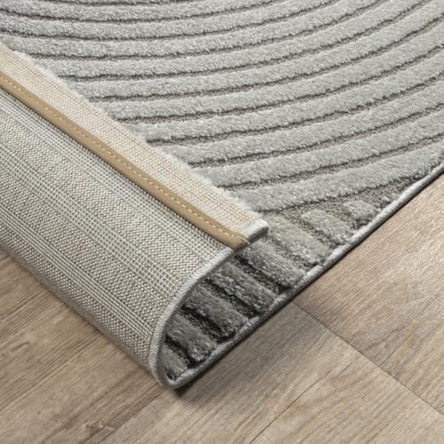 the carpet Everest - Moderner Kurzflor Teppich Hoch-Tief-Struktur, 3D-Effekt, weiche Oberfläche und hohe Flordichte… – Ansicht 4