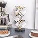 Wisuce Bamboo Mug Holder Tree, Thicker Base Coffee Cup Holder Stand for Counter, Mug Rack with 6 Hooks