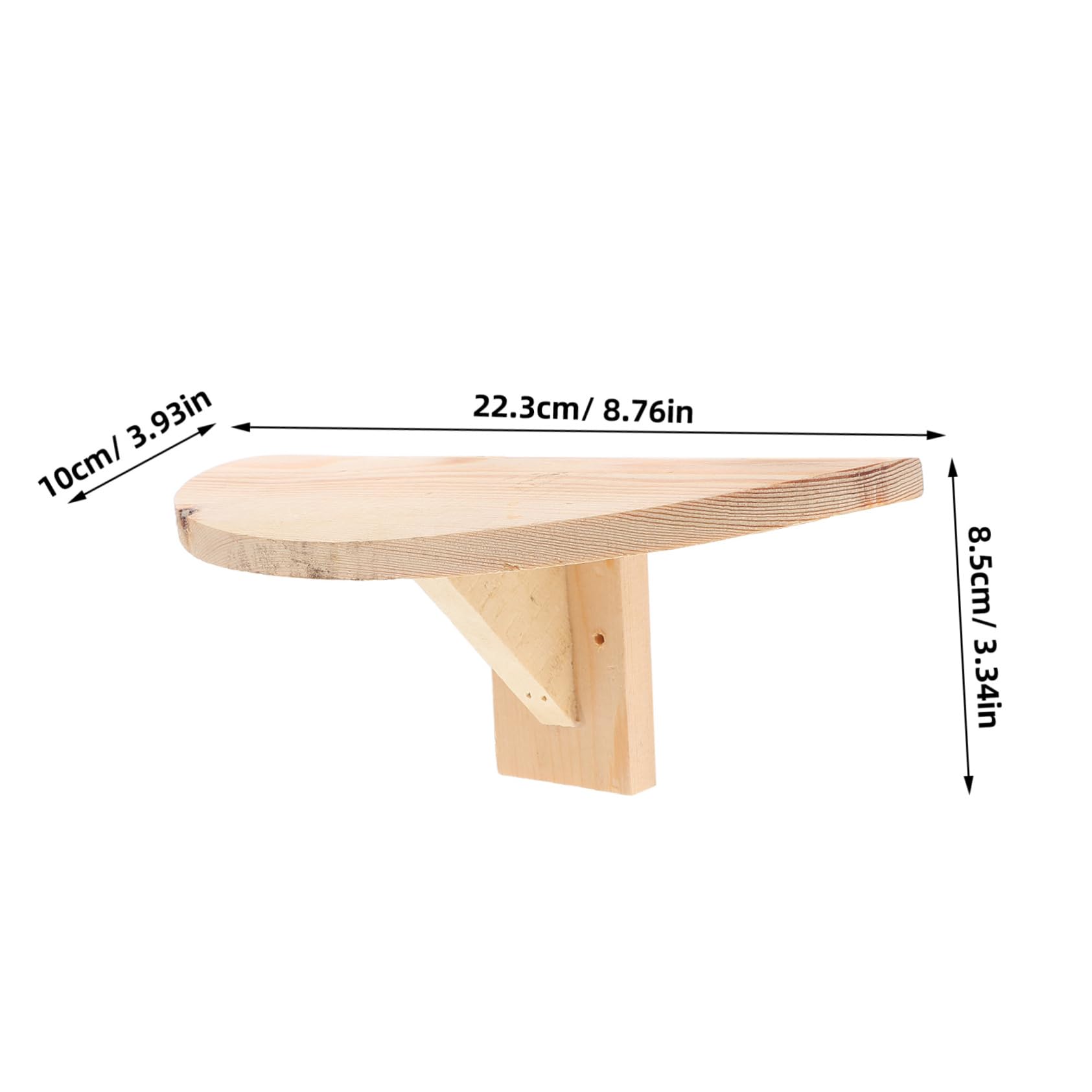 ifundom 2pcs Bird Perch Stand: Cage Wooden Pigeon Rest Stand Bird Platform Perch for Parrots Wood Birdcage Accessories for Small Birds and Pets