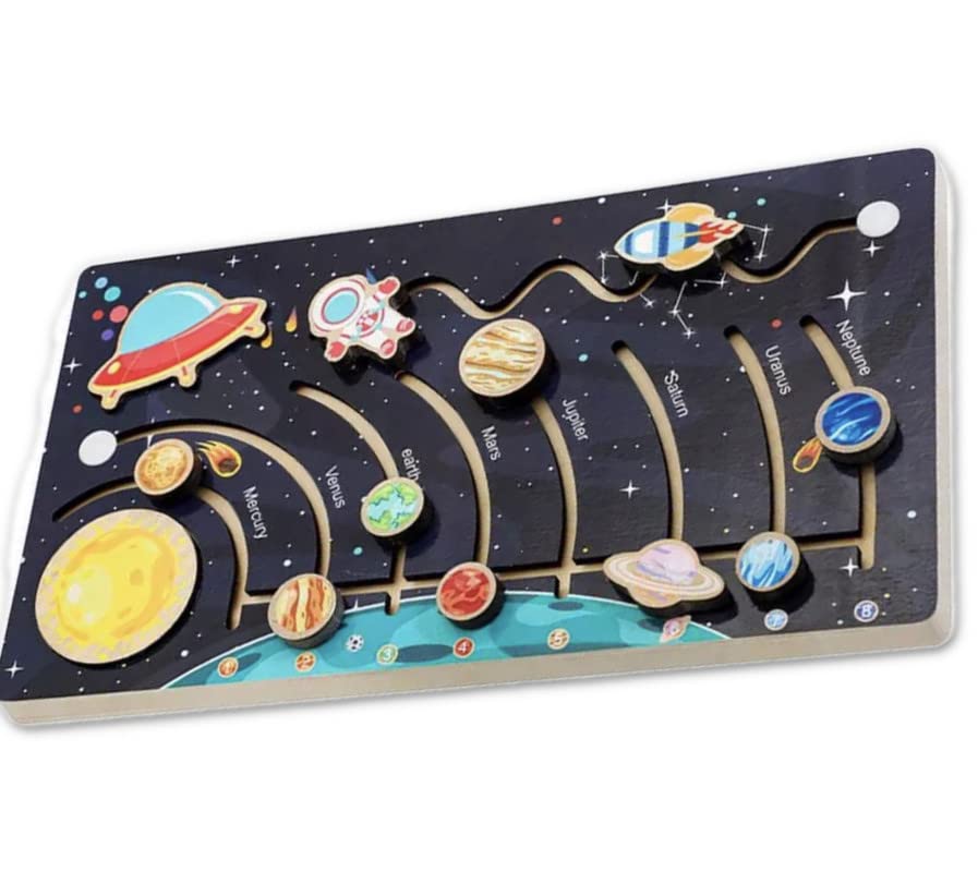 Sponsored Ad - Solar System Outer Space Toy for Kids 6+ | Fun, Educational Playing Toy | Boosts Focus, Memory & Mental Skills for Aspiring Astronauts & Young Learners | Engaging & Challenging
