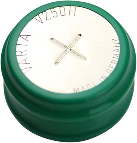 VARTA 2V250H 2.4V Ni-MH Botón Batería Recargable V250H