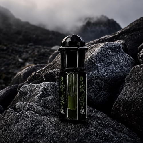 Image of Green Oud Attar Perfume Oil for Men & Women | Long Lasting Alcohol-Free Concentrated Attar | Citrus, Amber, Green Leaves, Rose, Iris, Lily of the Valley | Premium Roll-On Fragrance | 3ml