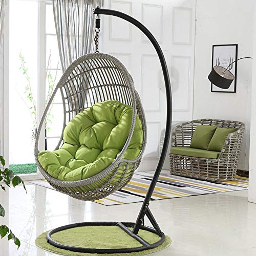 dianhai306 Columpio Cesta Colgante del Amortiguador de Asiento, Espesar Colgantes de Huevo Hammock Chair Pads Impermeable Silla del Asiento de amortiguación para Patio Jardín?No Hay Columpio?