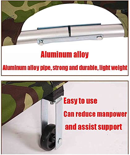 Civière portable pliable en alliage d'aluminium médicale d'urgence - 3
