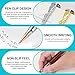 QZQUFJ 6 Piece Woodturning Bolt Action Pen Set for Men, Custom Pens Personalized, Fancy Cool, Unique Pen Sets for Gift, Bullet Engraved Wood, Rifle Gun Customized Pen