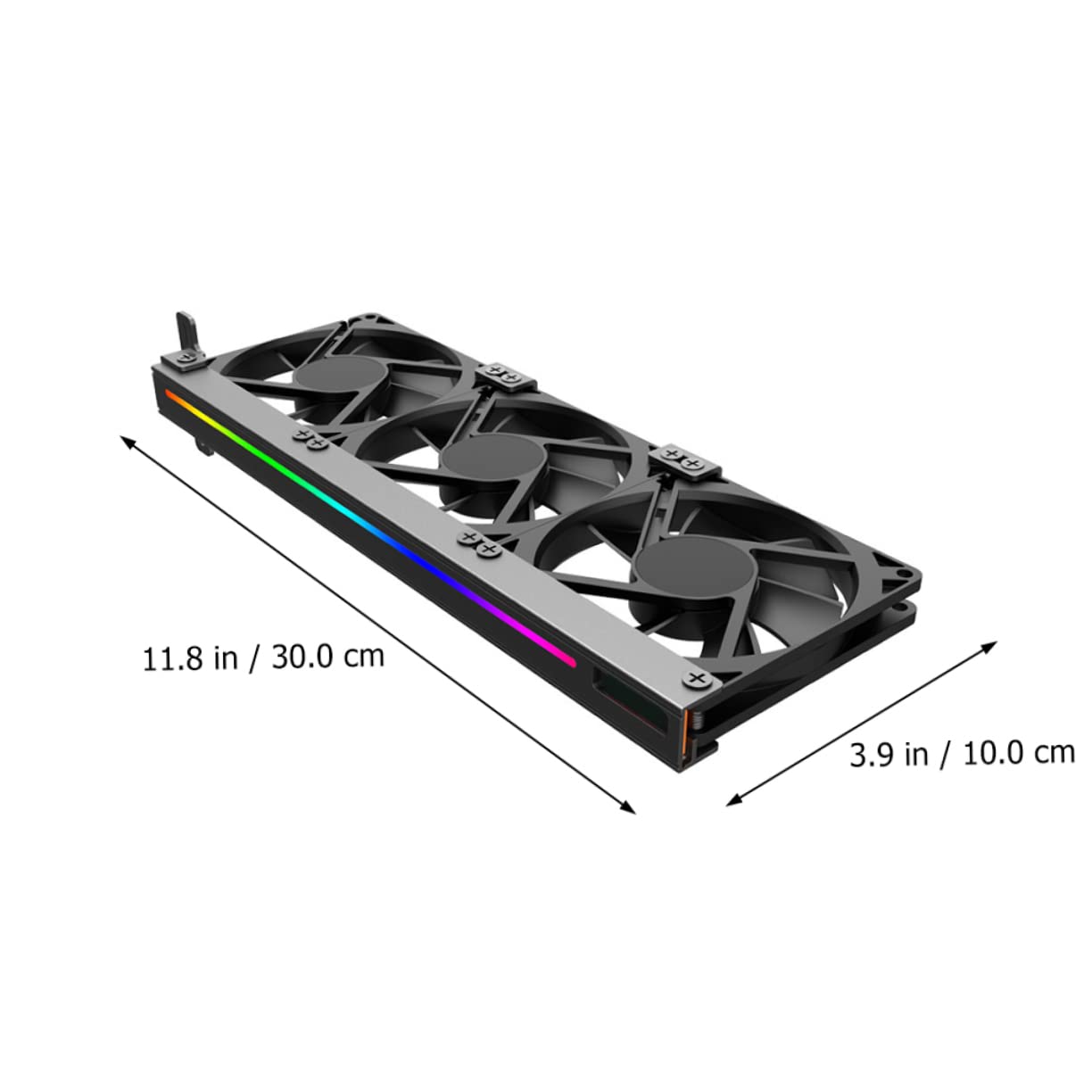 High-Speed Fan Cooling Graphics Card 3-pin Radiator Argb Video Card Cooler for Computer Supply
