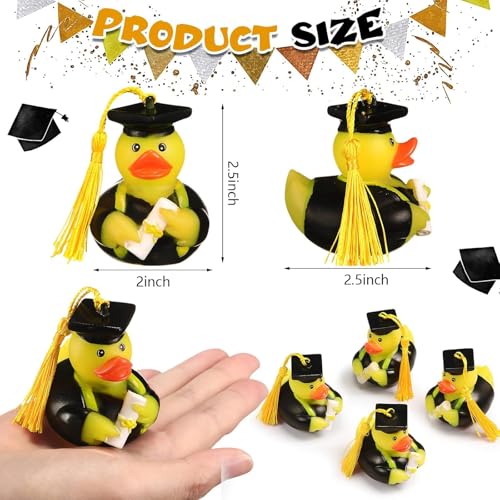 MaNeaz Lustige Ente master abschluss geschenk bestandene prüfung geschenk Quietscheentchen mit Doktorhut Geschenk bei Prüfungen Abschlussfeier Uni Universität Hochschule(B)