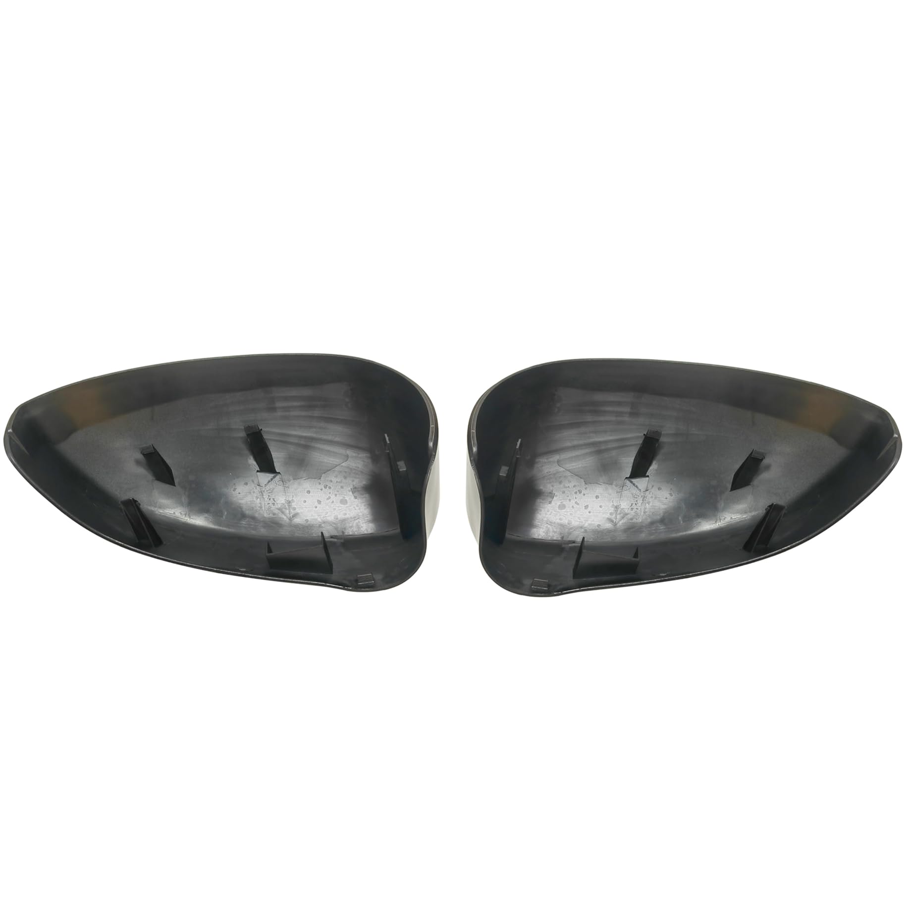 Calotta per specchietto laterale compatibile con Fiat 500 2007-2020 (nero lucido)