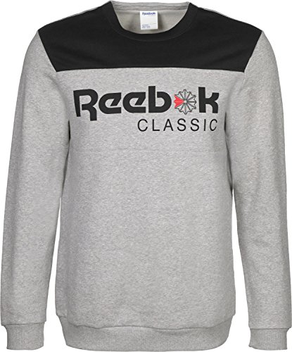Reebok F Iconic Crewneck, Felpa Uomo