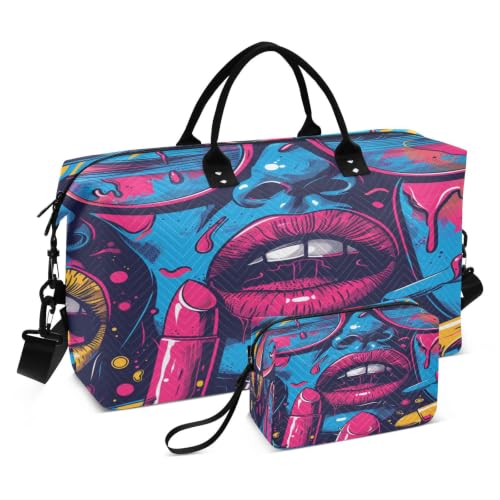 Sac à main de week-end dessin animé pour ne plus manquer de place en voyage