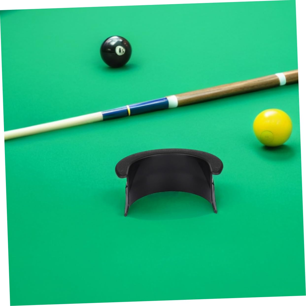 6 Stück Billardtisch Tascheneinsätze Kunststoff Langlebig Ersatz Zubehör Kompatibel für Pool Billardtische Sport Freizeit