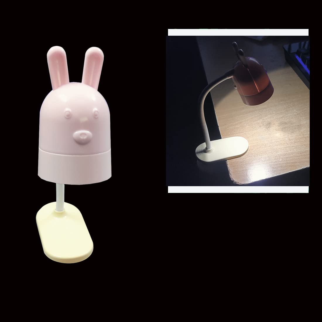 Abee Led Light Clip Light Lamp for Reading Desk Lamp Table Light | Teddy Design (Mini Size)-image-4