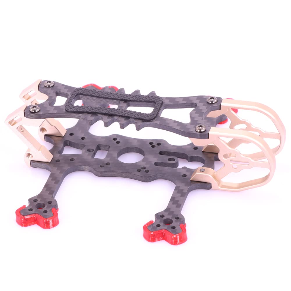 [Fernbedienung Spielzeugteile] 2 Zoll 6. 5mm Propeller-Zahnstocher-Rahmen-Kit Rc Drohne FPV Rennstütze CADDX Vista 1103 1104 1105 1106 1204 Motor- - sievironmentell freundliche Materialien