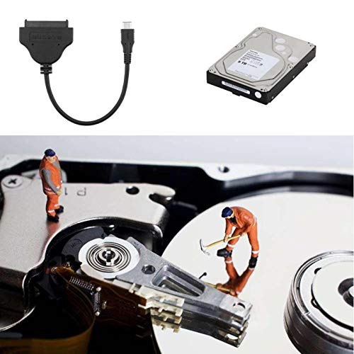 Cable adaptador USB 3.1 tipo C a SATA para disco duro 2.5" miniatura 6