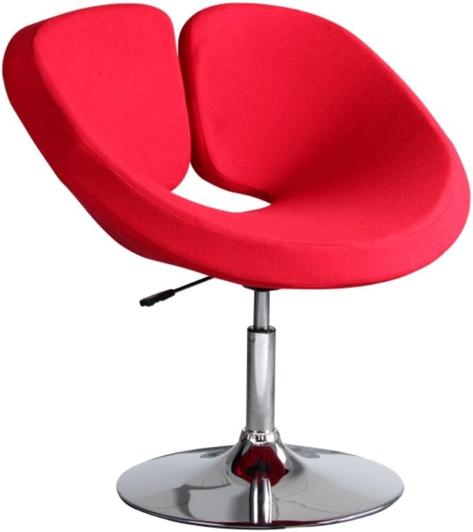 International Design USA Pluto Adjustable Leisure Chair, Red
