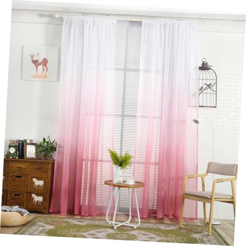 Cortinas visillos de poliéster resistente para ventanas de salón 5